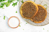 Mini Manakish with Zaatar and Olive Oil