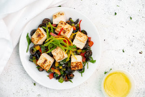 Olives and Tofu Salad