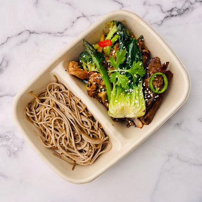 BD Stir Fry Teriyaki Soba Noodles & Vegetables